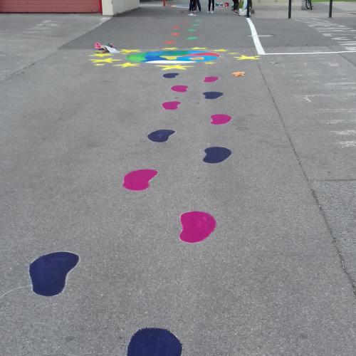 Straßenmalerei 2