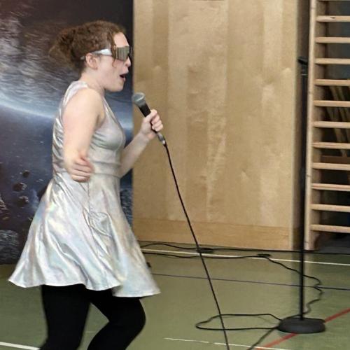 The singer