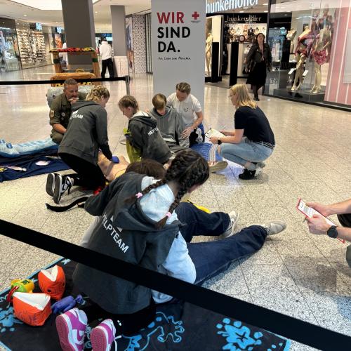 Helpteam im Einsatz