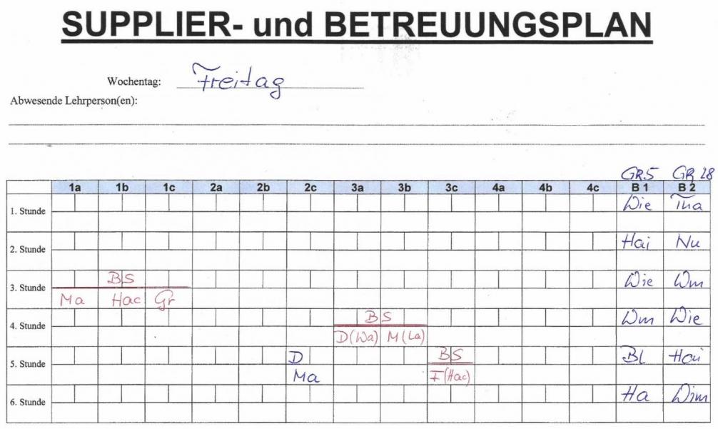 Betreuungsplan 2 Freitag