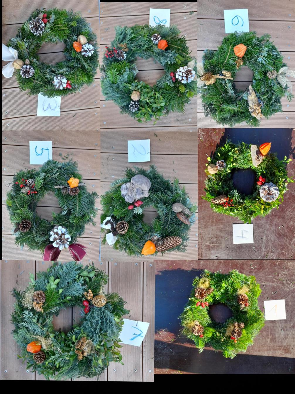 Adventskränze 3c