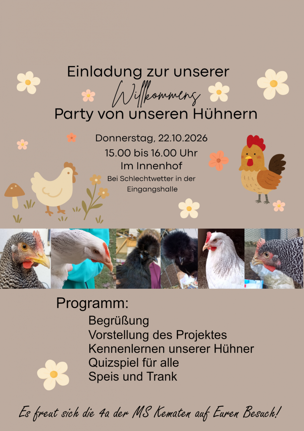 Willkommensparty