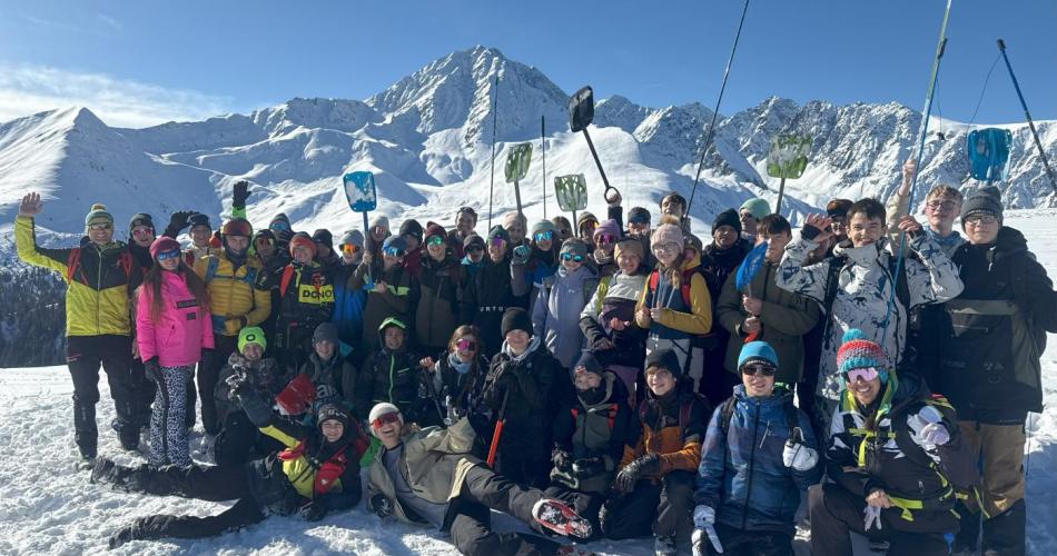 Gruppenbild am Lawinentag 2025